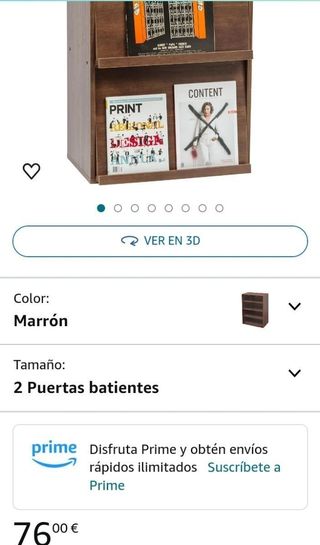 Mobiliario, biblioteca, scaffale di stoccaggio Iris Ohyama, 2 ante pieghevoli, design solido, moderno, multiuso