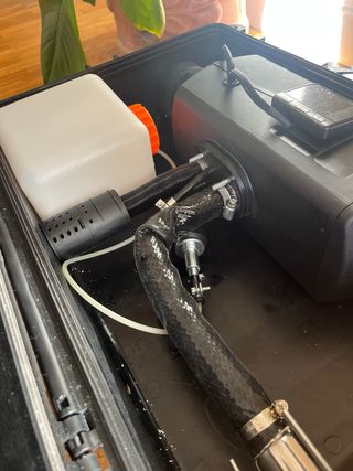 Calefacción Estacionaria Portátil 8kw Negro