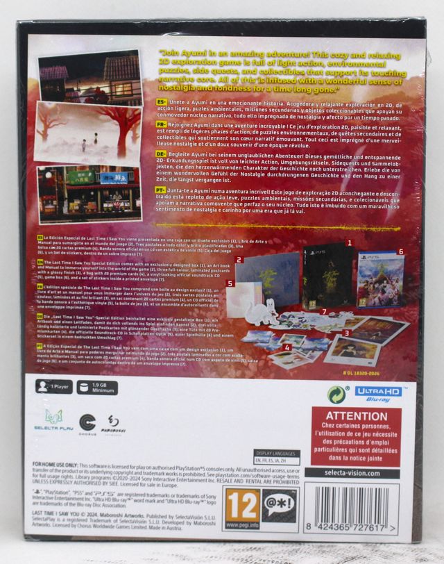 Last Time I Saw You PS5