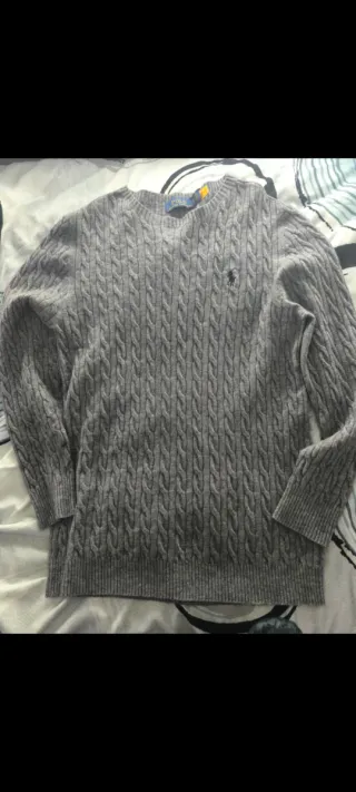 Jersey Polo Ralph Lauren Gris Talla S