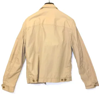 Giacca uomo GAS beige zip tasche