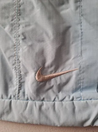 Bandolera Nike Azul y Plateada