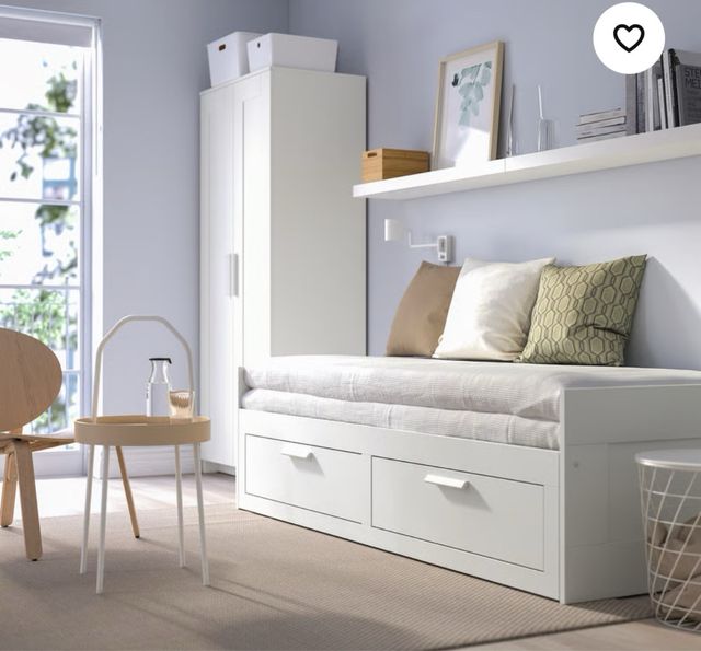 Cama Brimnes individual Ikea convertible a doble