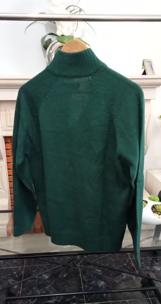 Camisola EssentialsMO verde com fecho