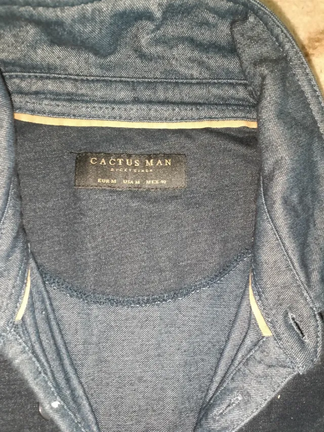 Polo CACTUS MAN Talla M Azul