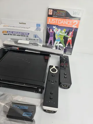 Nintendo Wii + Just Dance 2 + Controller +