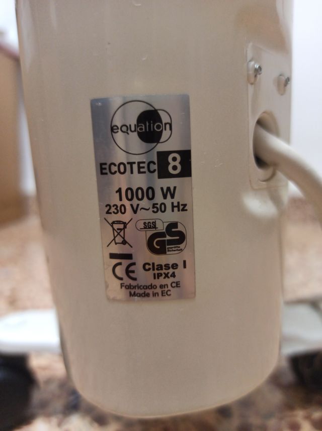 Radiador Eléctrico Equation Blanco