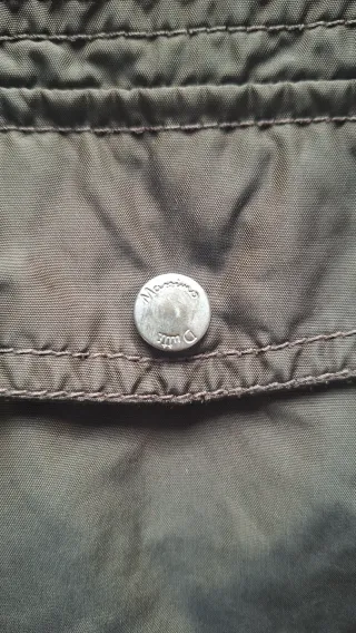 Chaqueta impermeable Massimo Dutti verde hombre