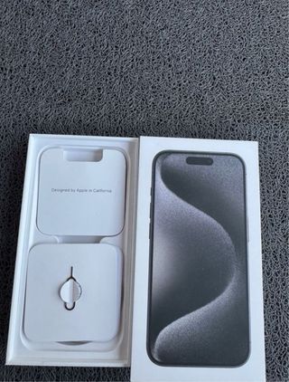 iPhone 15 Pro Negro/Gris