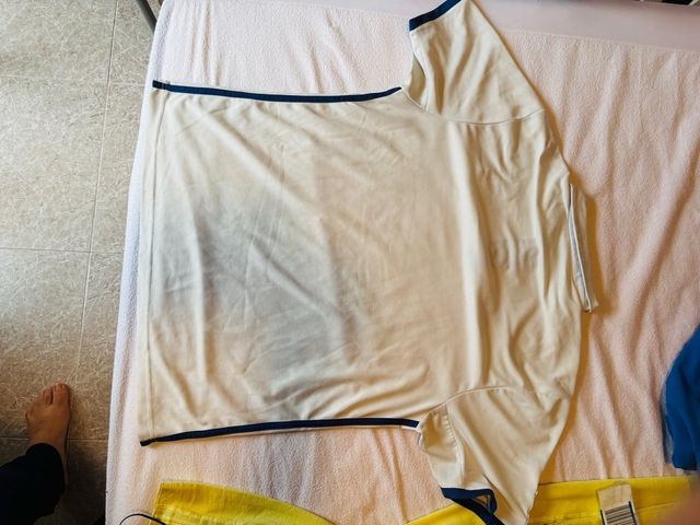 Camiseta Real Madrid Firmada Baptista Morientes