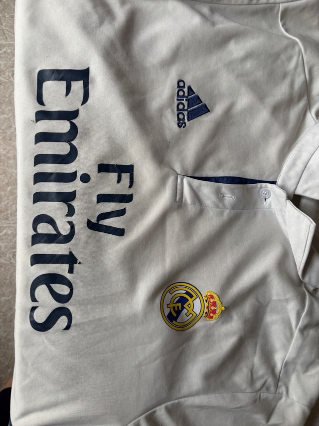Camiseta Real Madrid Firmada Baptista Morientes