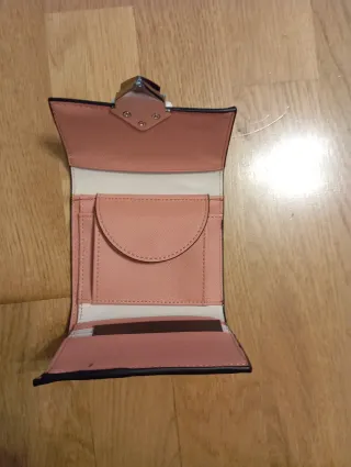 Cartera Parfois rosa y multicolor