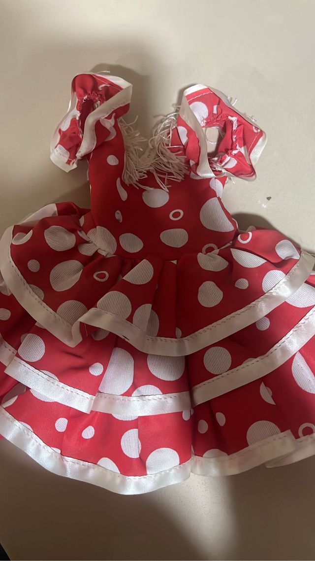Vestido Flamenca Muñeca Nancy