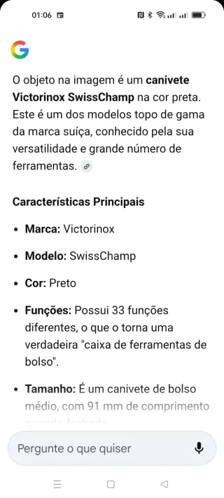 Canivete Victorinox SwissChamp Preto