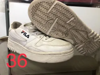 Zapatillas Fila Talla 36 Blancas