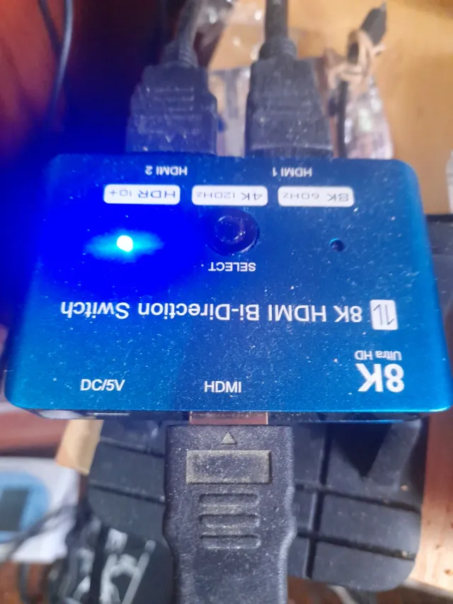 Conmutador HDMI Bi-Dirección 8K