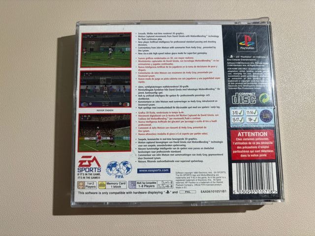 FIFA 97 PS1 PAL Original con Manual