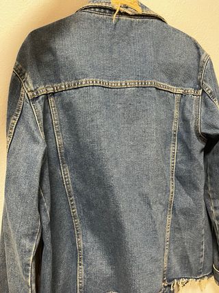 Chaqueta vaquera Mango desgastada Talla M