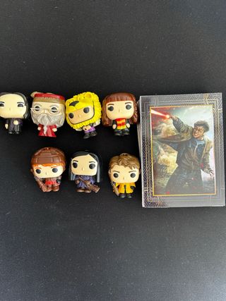 Pack Mini Funkos Harry Potter + Cromos