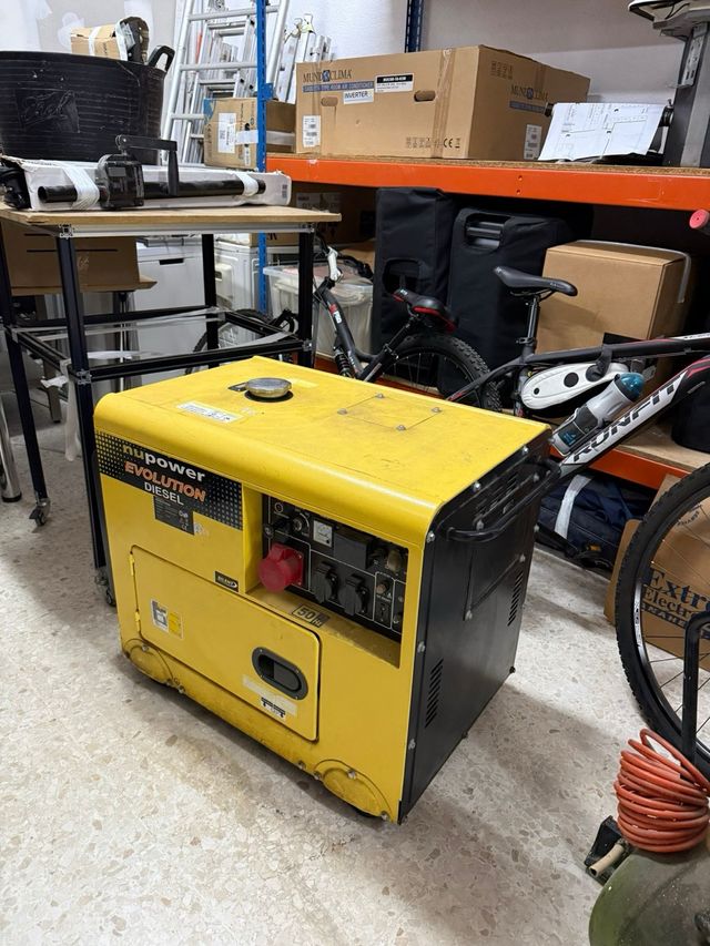 Generador Diésel Nupower Evolution 50Hz, Trifásico