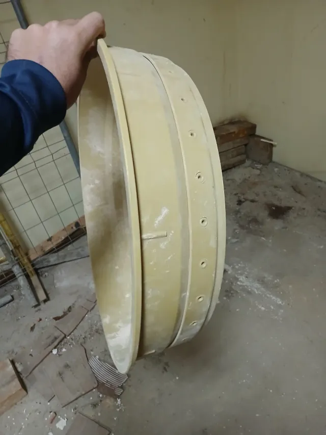 Cernidor de arena circular