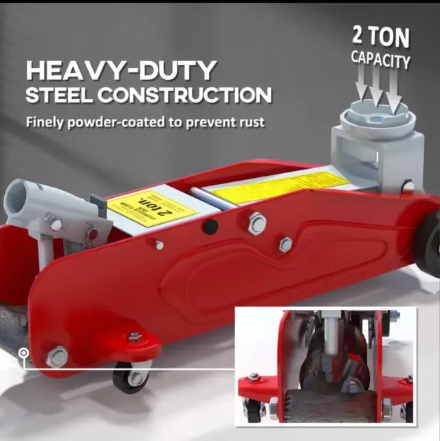 Gato Hidráulico Coche 2 Toneladas