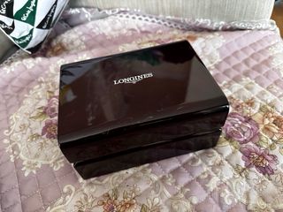 Caja de reloj Longines negra
