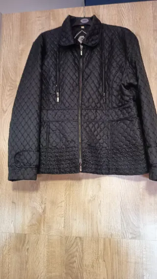 Chaqueta acolchada negra mujer XXL