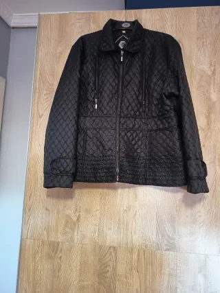 Chaqueta acolchada negra mujer XXL