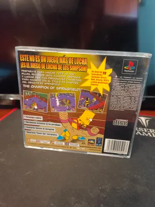 The Simpsons Wrestling PS1 PAL ESP 🇪🇸