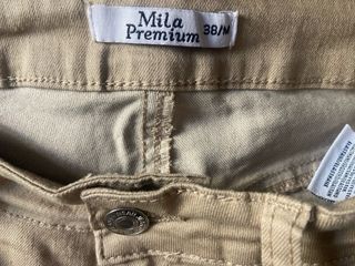 Pantalón cargo beige elástico