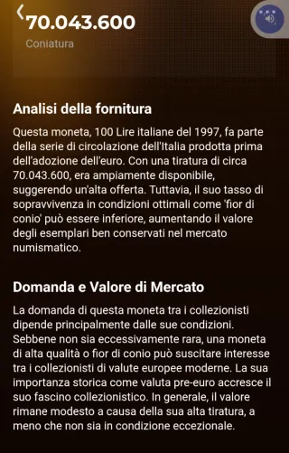 Italia 100 Lire 1997-R