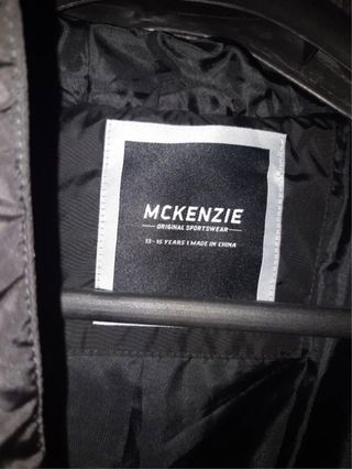 Chaquetón Mckenzie Talla S Negro