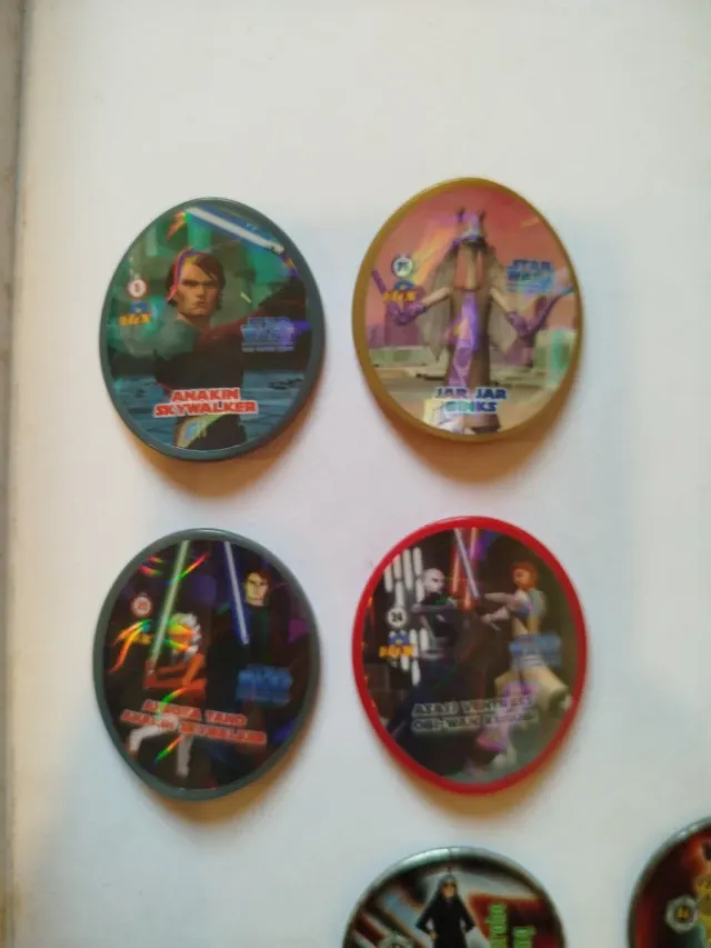 Tazos di Star Wars, Gormiti e Medabots con Shrek