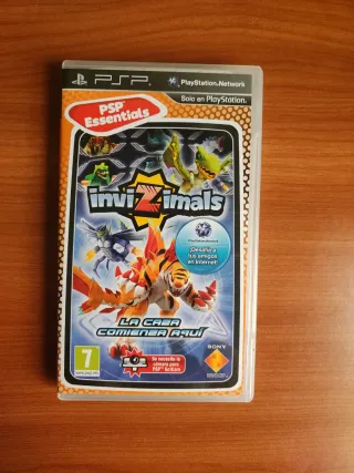 Lote 4 Juegos PSP: WWE, NBA, GTA, Invizimals