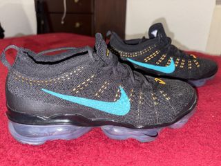 Nike Vapormax Flyknit Negro Turquesa