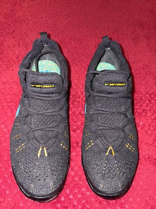 Nike Vapormax Flyknit Negro Turquesa