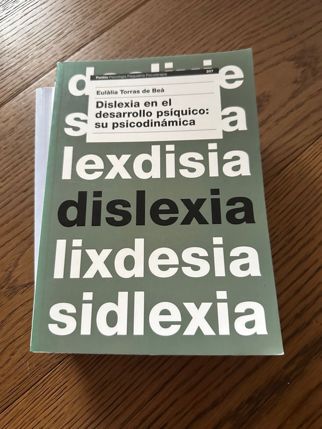 Libro: Dislexia en el desarrollo psíquico