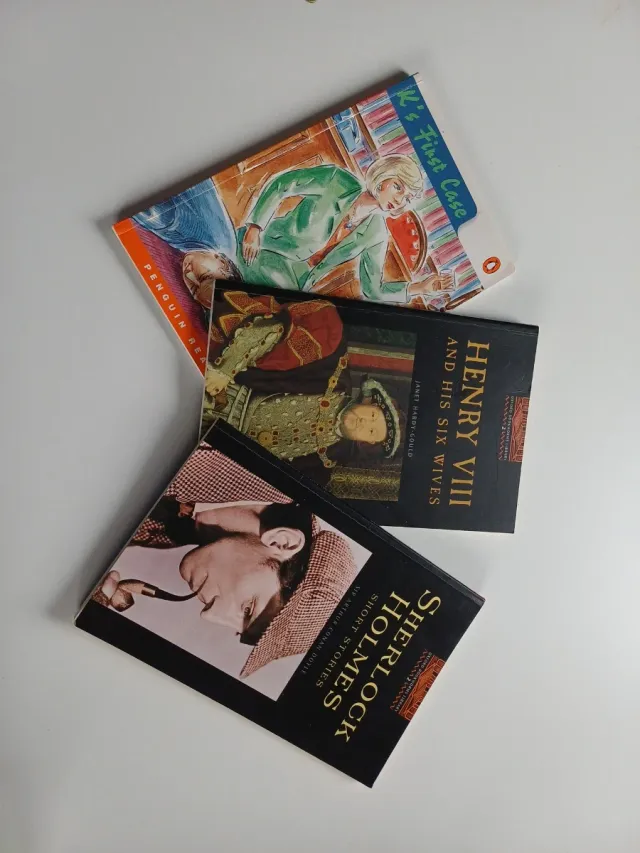 Lote de 3 libros en inglés