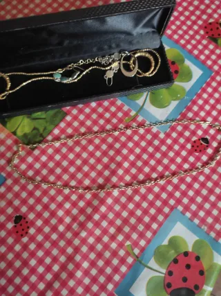 Gioielli: collane, orologio, anelli