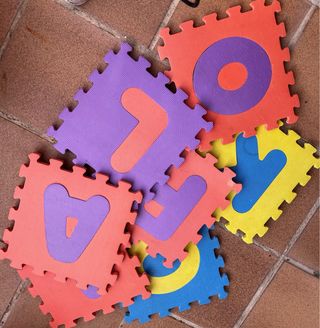 Alfombra Puzzle Abecedario Infantil