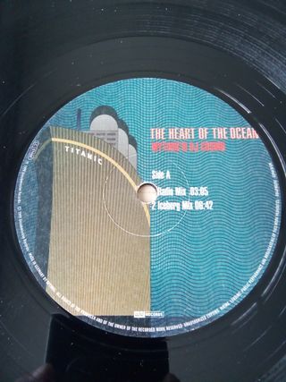 MYTHOS DJ COSMO - HEART OF THE OCEAN VINILO