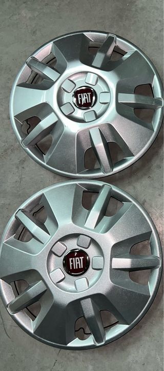 2 Tapacubos Fiat 15 (Pulgadas)