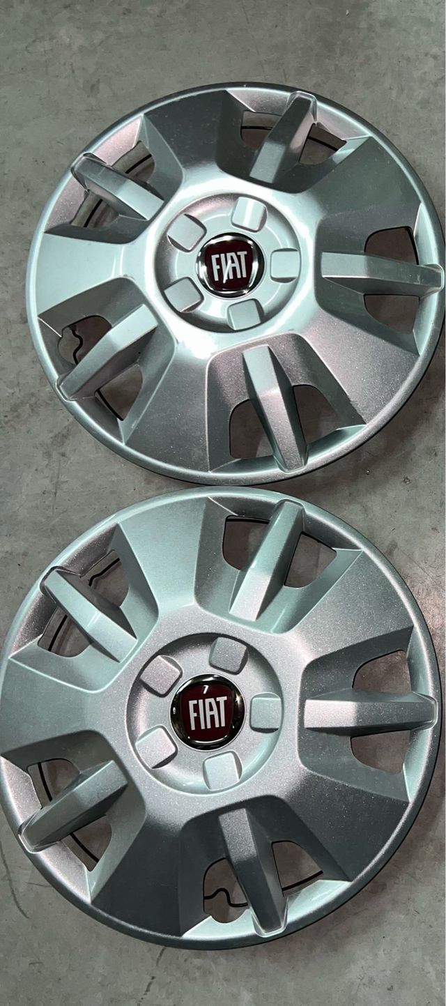 2 Tapacubos Fiat 15 (Pulgadas)