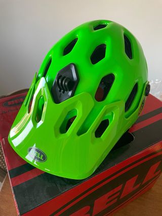 Casco Bell Súper Bicicleta Verde