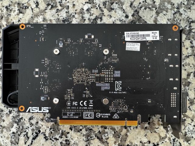 Placa Gráfica Asus GTX 1650 OC 4G Dual