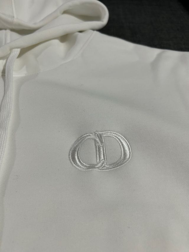 Sudadera Dior Blanca Talla S, pone M pero es S