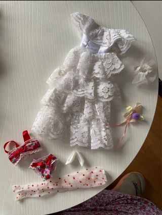 Lote Ropa Barbie Años 90