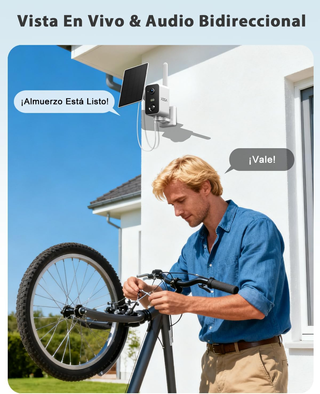 Cámara Vigilancia Exterior 4G LTE XEGA