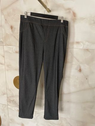 Pantalón gris elástico XL